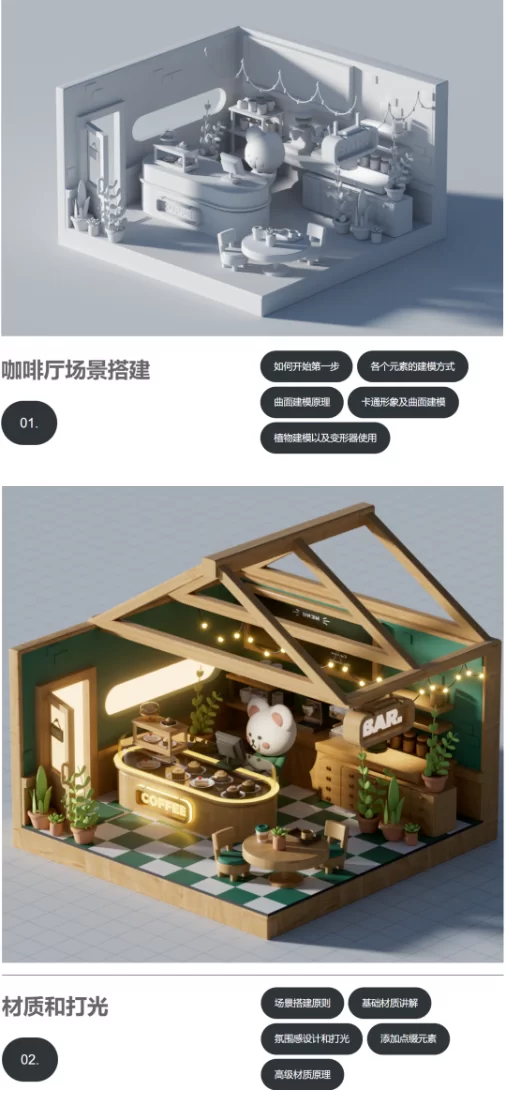 昼研社C4D创意设计课程－ ip角色绑定