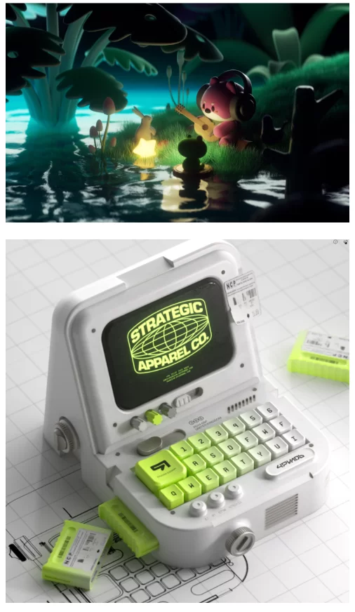 昼研社C4D创意设计课程- ip角色绑定