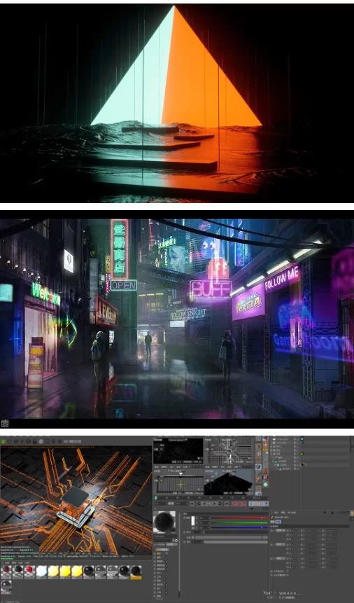 青之巅-【OC耶稣】OC渲染器精进之路带素材