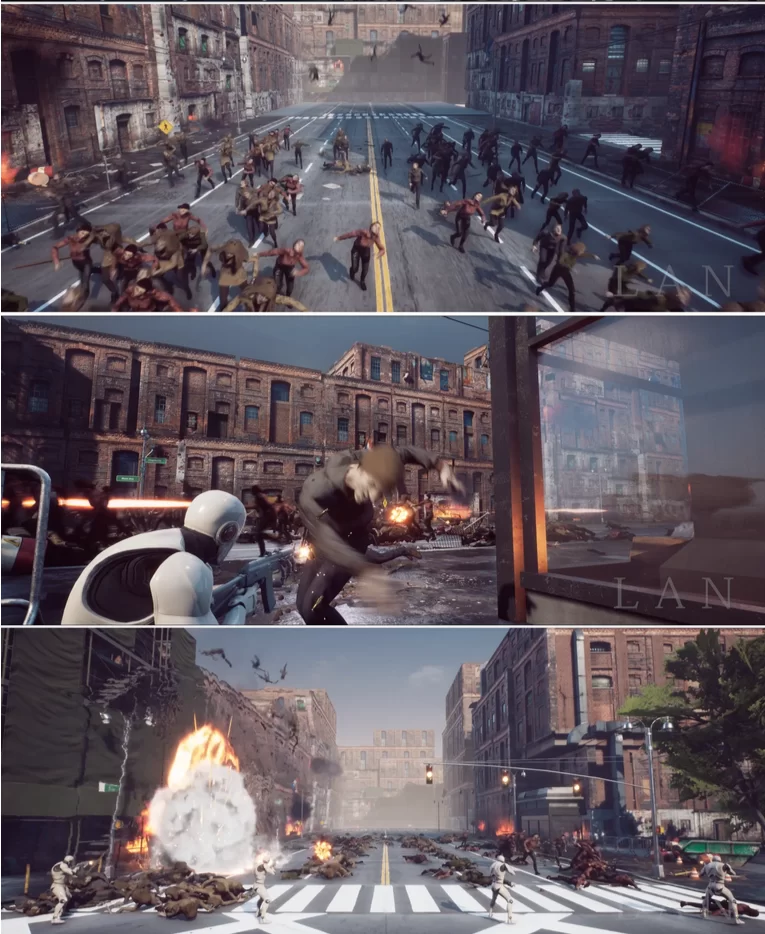 UE4群集射击游戏买量中文视频教程