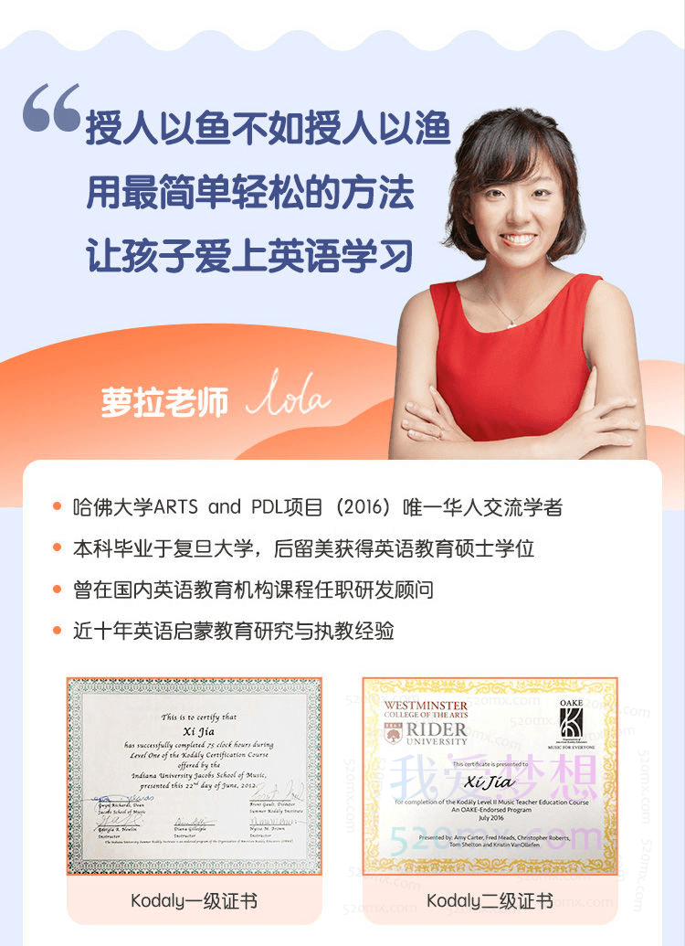 唱唱启蒙英语-萝拉老师食物主题篇