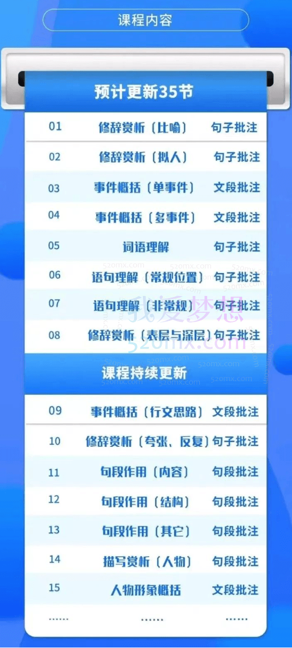 语文五哥阅读批注-家长必修课（筑基）