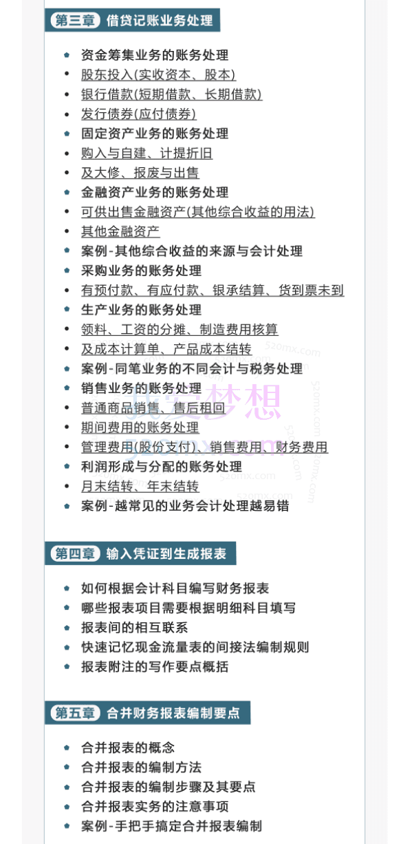 华尔街学堂《一门课学通财务会计》提升财务会计处理能力，华尔街学堂财税精品课