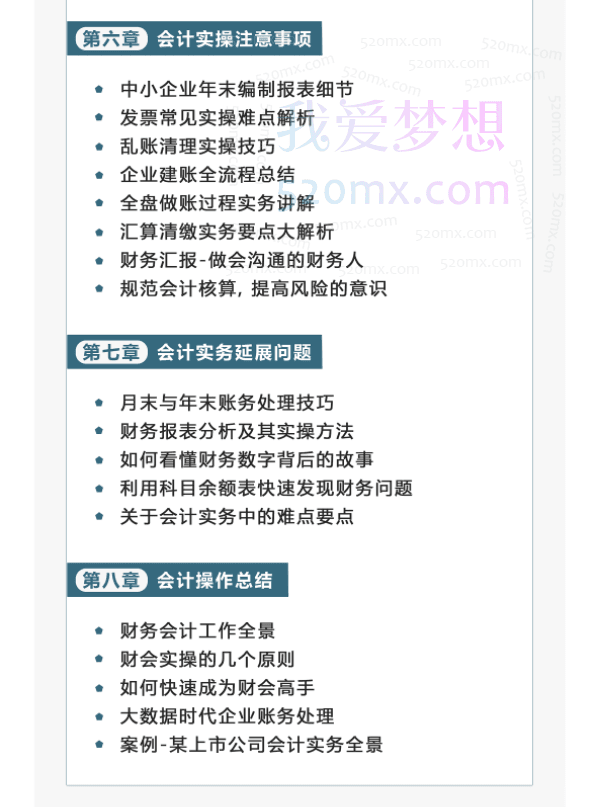 华尔街学堂《一门课学通财务会计》提升财务会计处理能力，华尔街学堂财税精品课