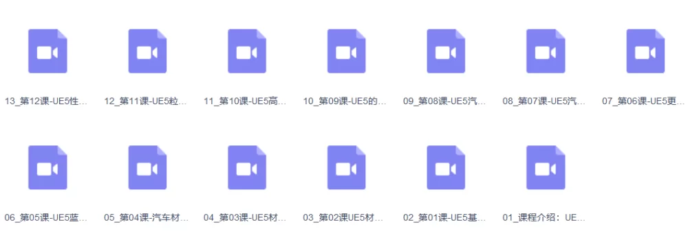 视觉客重磅UE5虚幻引擎汽车HMI设计高级研修课