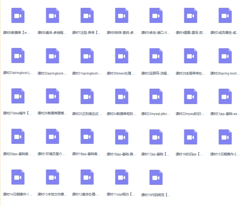 谷安天下JAVA开发规范