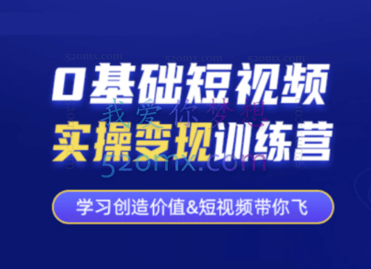 薛辉0基础短视频实操变现训练营，3大体系成就百万大V