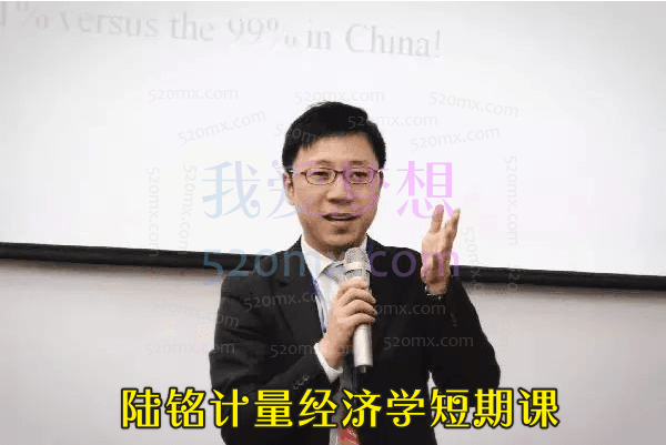 陆铭计量经济学短期课程