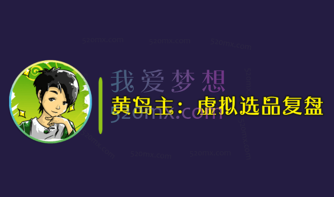 黄岛主:虚拟选品复盘