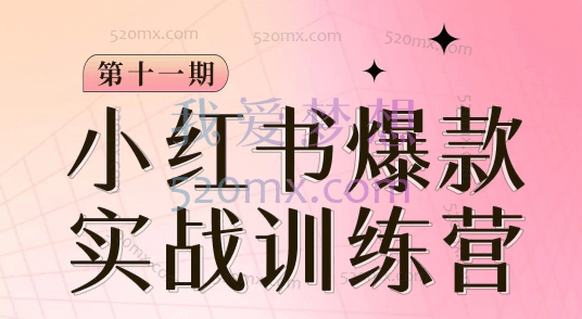 花生的书桌:小红书博主爆款训练营第11-12期,手把手教你从0-1做小红书,从定位到起号到变现