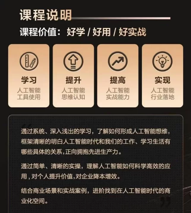 王队长：好学好用的人工智能思维，53节视频课