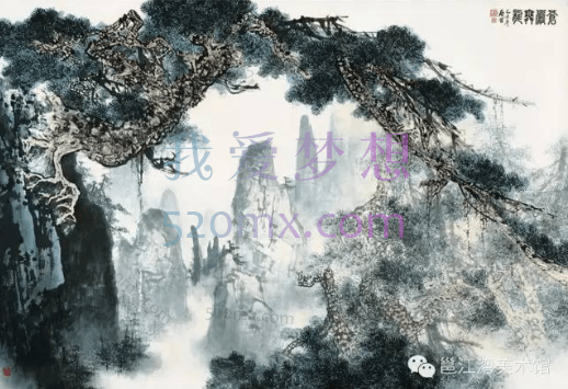 白启哲:山水画技法