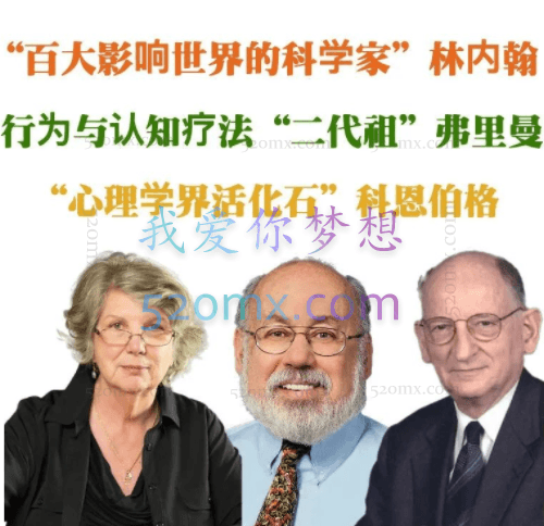 人格障碍案例治疗教学|林内翰、科恩伯格、弗里曼三位大师“神仙打架”(视频18讲)