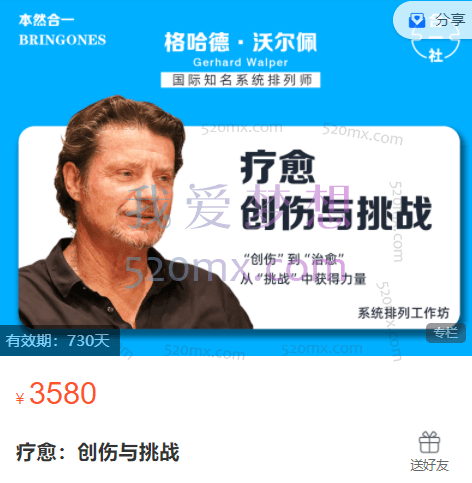 格哈德·沃尔佩疗愈：创伤与挑战