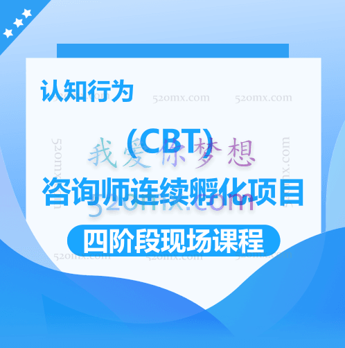 徐勇:认知行为(CBT)咨询师连续孵化项目四阶段现场课程