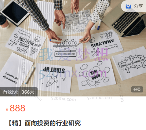 金程才学堂面向投资的行业研究