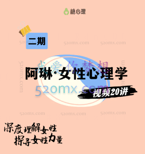 【糖心理】全球女性议题霸主阿琳:女性心理学25讲:深度理解女性,探寻女性力量