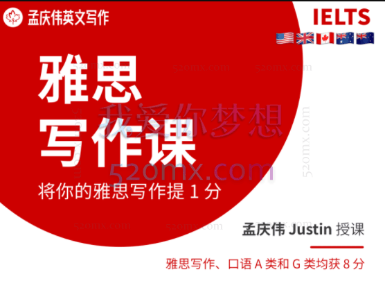 孟庆伟英文写作:雅思写作课