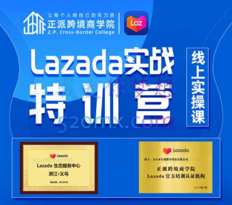 正派跨境【Lazada实战特训营】KA大卖家带你全方位实操运营