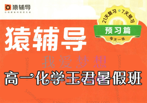 猿辅导2023高一化学王君暑假班