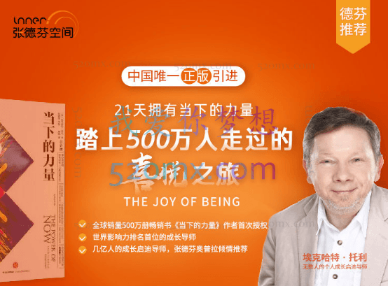 埃克哈特 · 托利：拥抱当下的力量 ·21天喜悦之旅 视频+文档