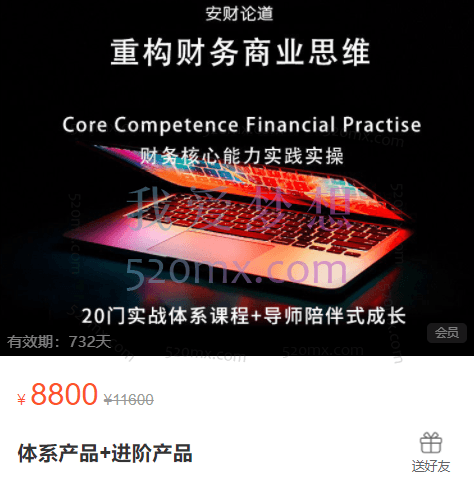 安财论道:重构财务商业思维体系产品+进阶产品