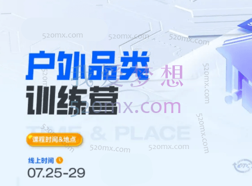 户外品类出海训练营,户外品类赛道如何从零到一打造品牌定位