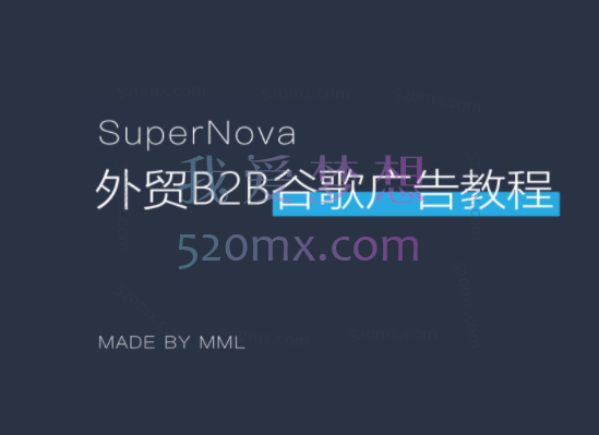 慢慢来:外贸B2B独立站谷歌广告实操教程