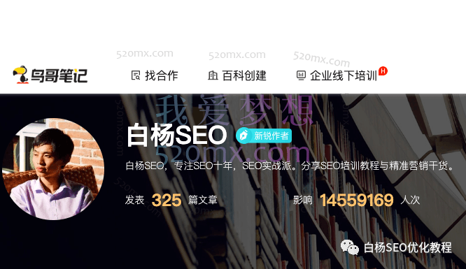 白杨SEO-打造个人IP视频课-短视频自媒体教程