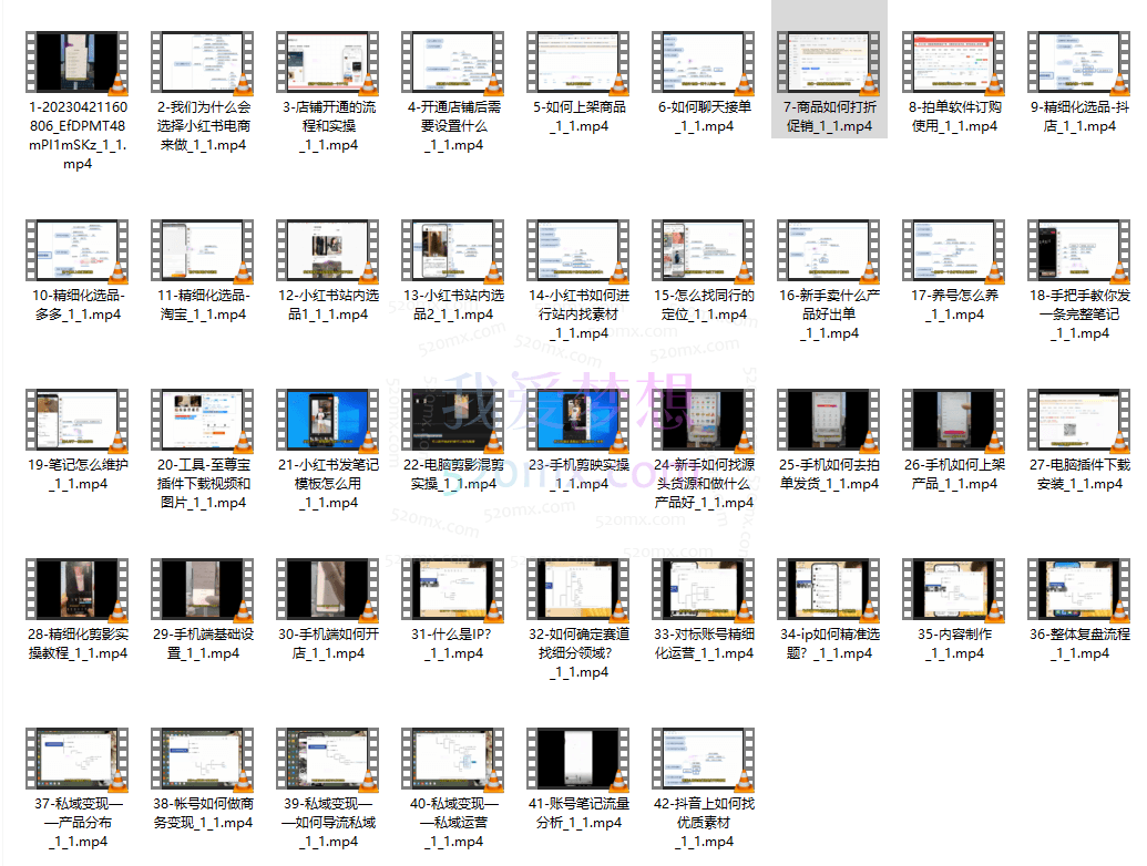 媛媛老师小红书电商新手实操课程,0基础运营全流程