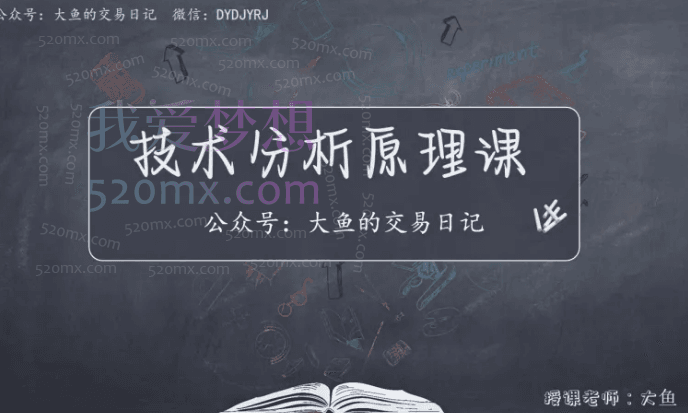 大鱼的交易日记《技术分析原理课》操盘必修版