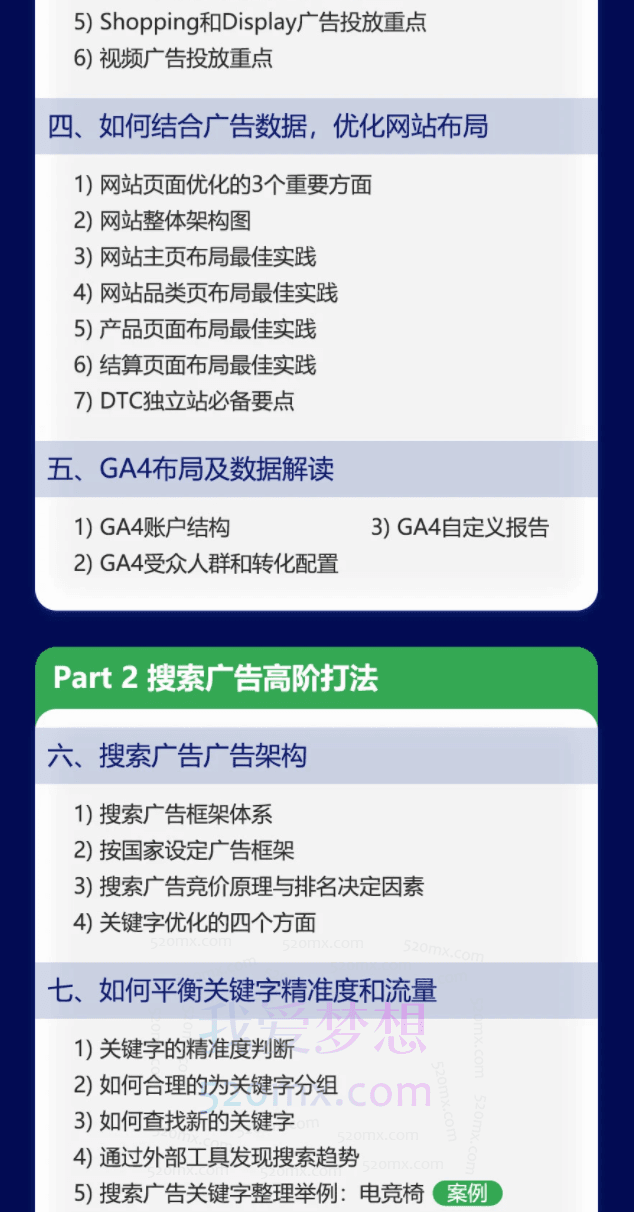 谷歌广告高阶打法与优化,凝结行业精华带你抓住流量红利最大化ROI