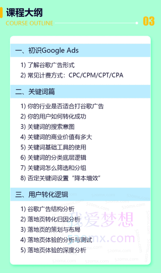 Google Ads基础入门保姆级教程，广告篇、关键词、用户篇