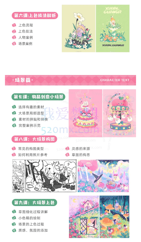 夏幺官儿商业儿插系统ipad插画课第10期