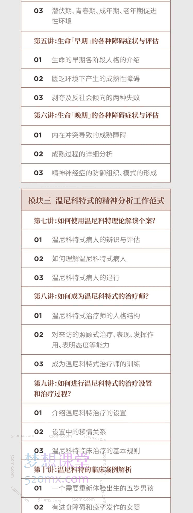 世界精神分析大师系列课--温尼科特篇(自学版)