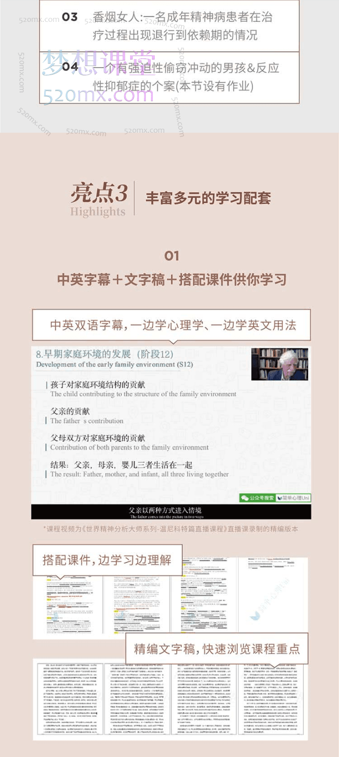 世界精神分析大师系列课--温尼科特篇(自学版)