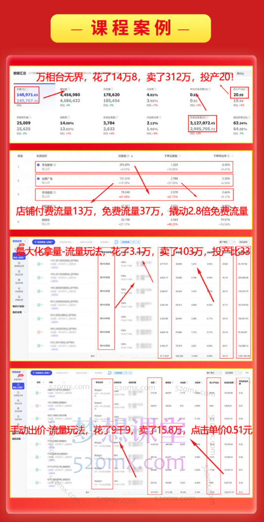 秋秋漫画电商:秋秋线上流量密训班21.0