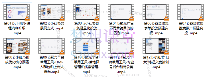 厚昌学院柯楠从0-1学习小红书聚光信息流投放