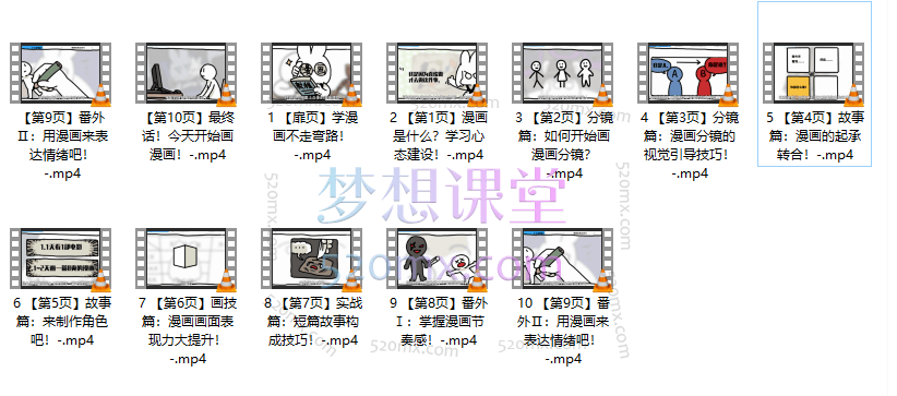 爱漫画的小波音：今天开始画漫画零基础入门到创作