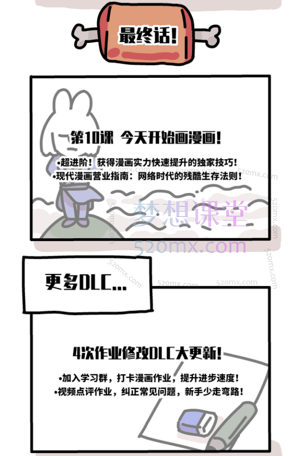 爱漫画的小波音：今天开始画漫画零基础入门到创作