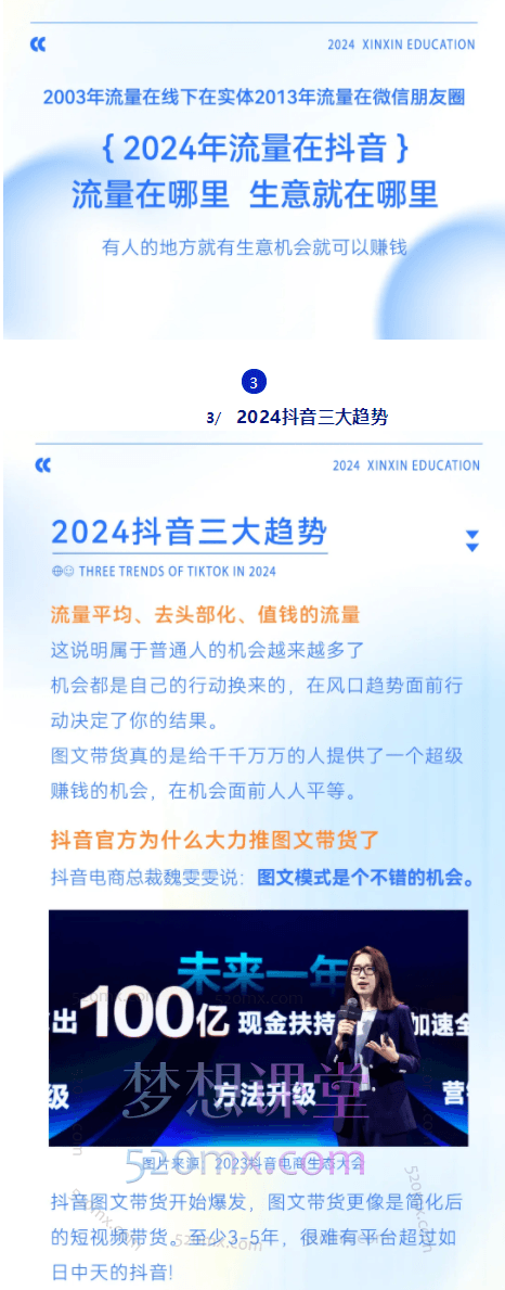 鑫萃教育抖音图文带货13.0交付体系课