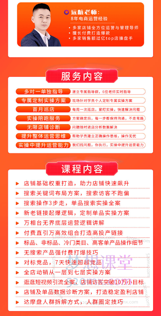 星芒教育淘宝天猫实战陪跑班，让电商运营更简单高效