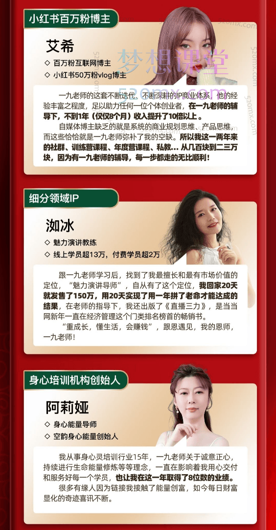 王一九全球IP创修联盟涵盖、批量引流、定位、产品、私域流量池、自动变现成交以及爆款课等