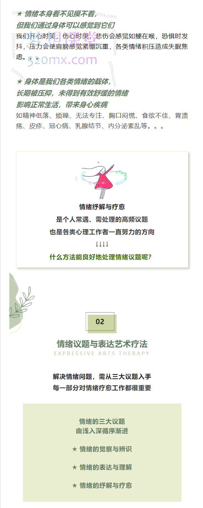 【表达艺术与情绪疗愈】专题体验+实操课15讲 | 国际表达艺术治疗师直播授