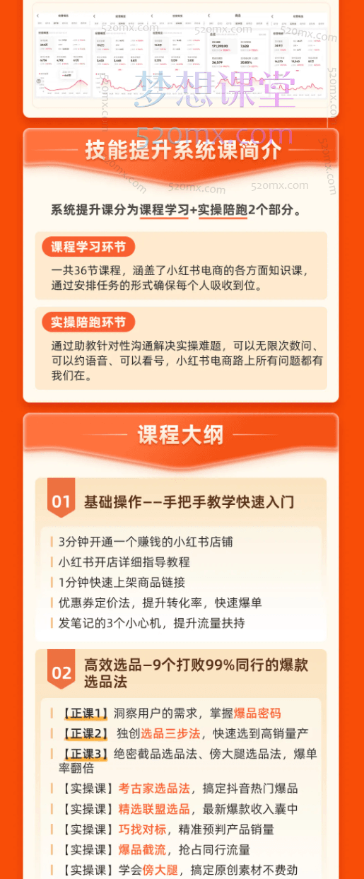 小刀小红书电商从0到1技能提升系统课