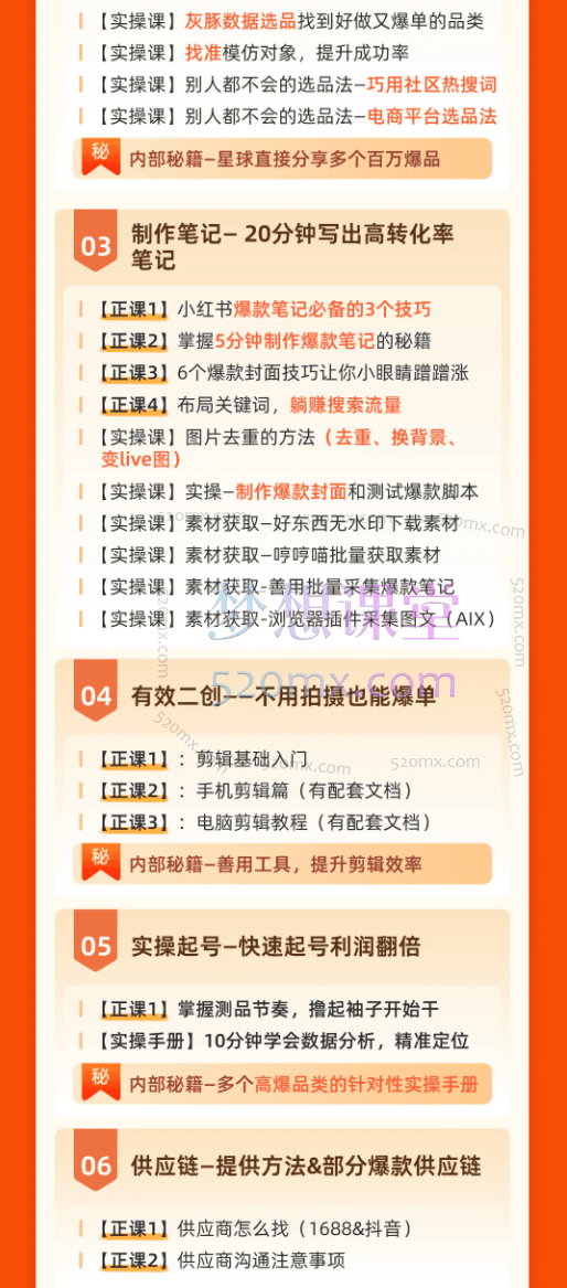 小刀小红书电商从0到1技能提升系统课