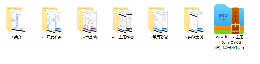 凌风WordPress主题开发核心知识【视频教程】