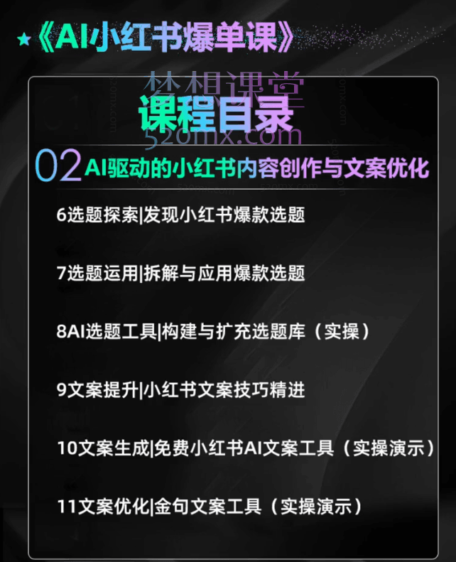 永希电商俱乐部：AI小红书运营从运营到大师