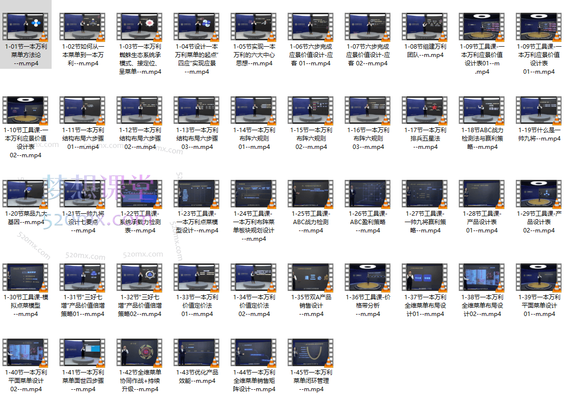 汉源餐饮教育6步打造吸金菜单线上课程