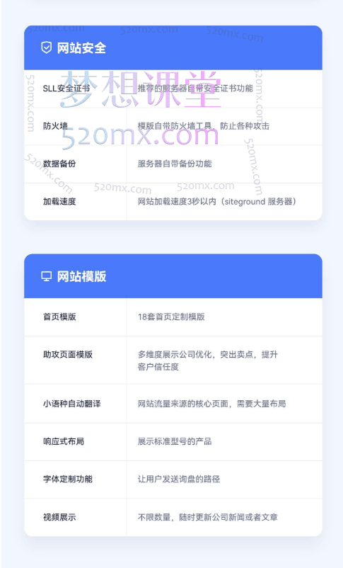 Leizi线上Template 建站训练营,手把手教你做一个询盘网站